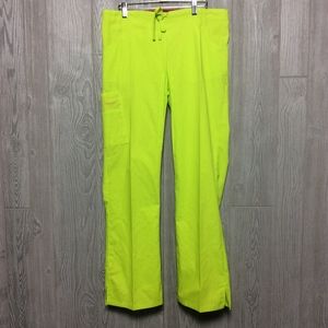New Lime Green Scrub Pants